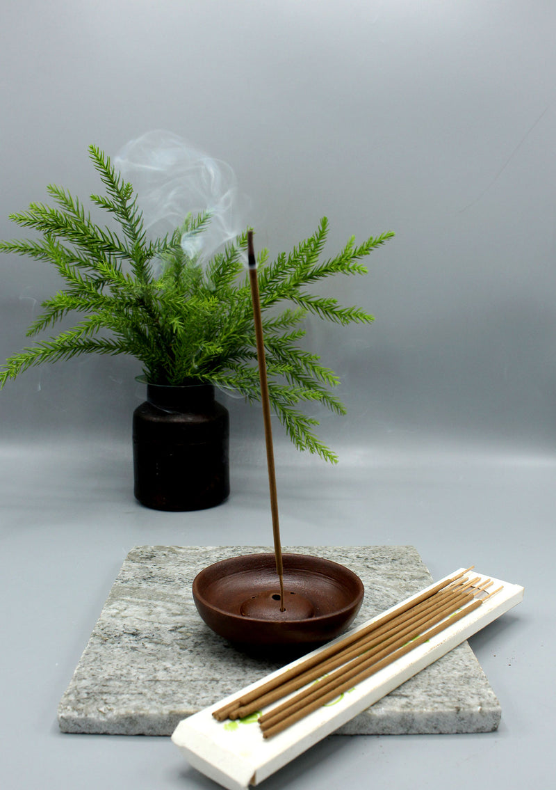 Tibetan and Rope Incense Burner