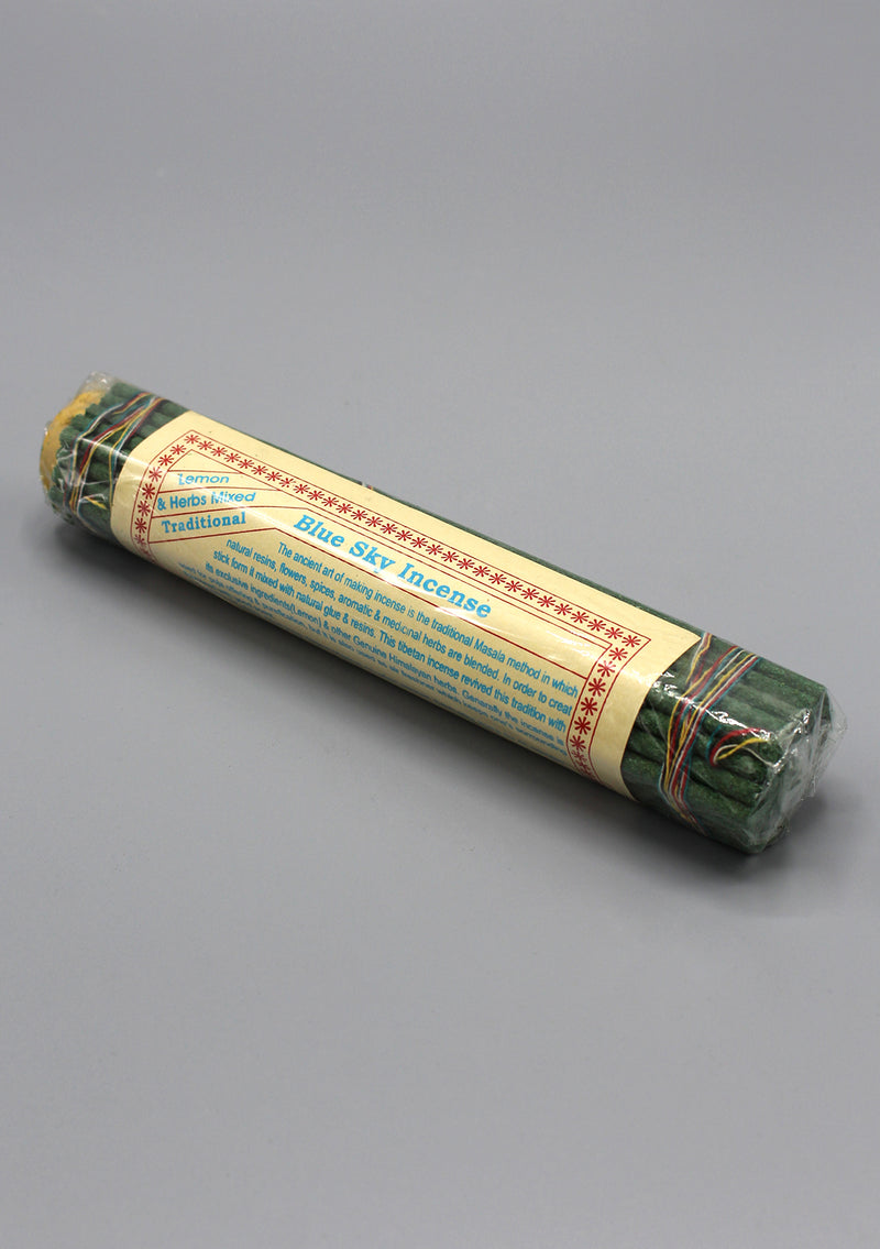 Lemon and Herbs Mixed Blue Sky Tibetan Incense