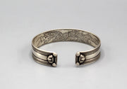Om Mani Padme Hum Silver Bracelet - nepacrafts