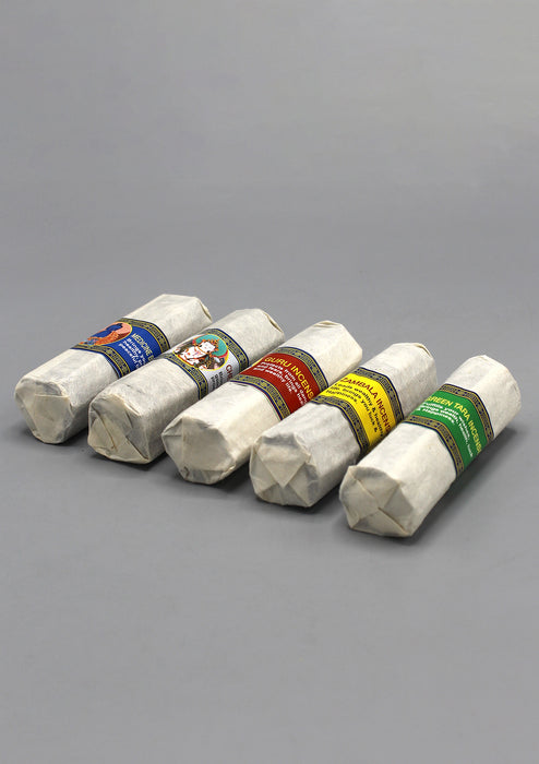 Five Set of Mini Tibetan Deities Incense Gift Pack