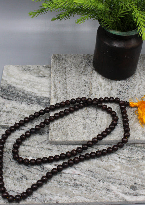 Rosewood Beads Tibetan Prayer Mala