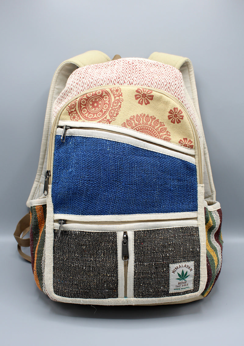 Eco Friendly and Natural Hemp Hiking Backpack - nepacrafts