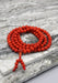Genuine Coral 108 Beads Mala for Prayer and Meditation - nepacrafts