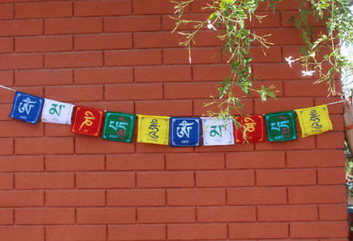 Om Mani Padme Hung Tibetan Prayer Flags
