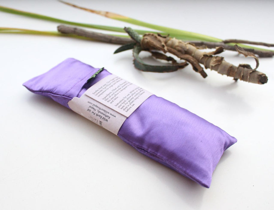 Yogini Ayurvedic Formula Lilac Lavender Eye Pillow - nepacrafts
