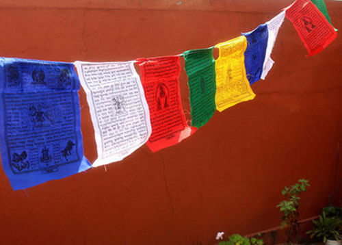 Cotton Tibetan Prayer Flags-Medium size