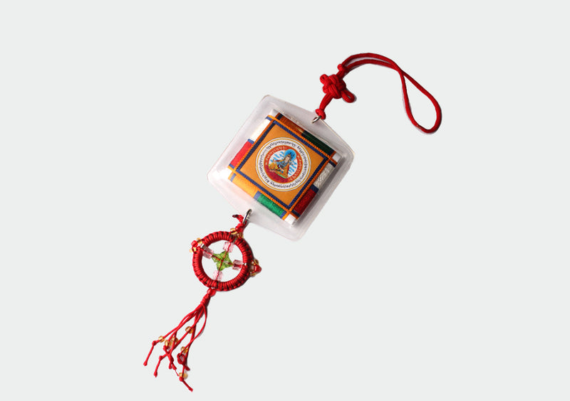 Guru Rinpoche Car Hanging Protection Amulet - nepacrafts
