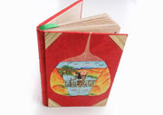 Porters Life in the Himalayas Painted Lokta Paper Journal - nepacrafts