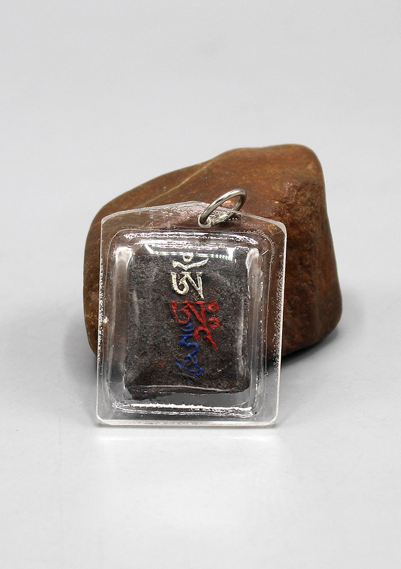 Tibetan Deity  Safu Mahankal Mendrup Consecrated Protection Amulet