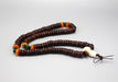 Flat Beads Cut Design Bodhi Meditation Mala with Counter - nepacrafts