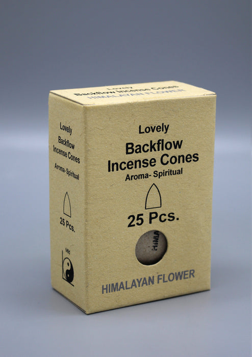 Himalayan Flower Spiritual Aroma Back Flow Cone Incense - nepacrafts