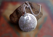 Lotus Sakyamuni Buddha Pendant - nepacrafts
