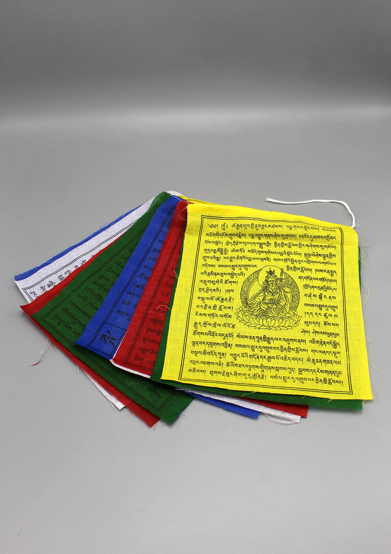 Tibetan Prayer Flags Mixed Deity 10 Cotton Sheets