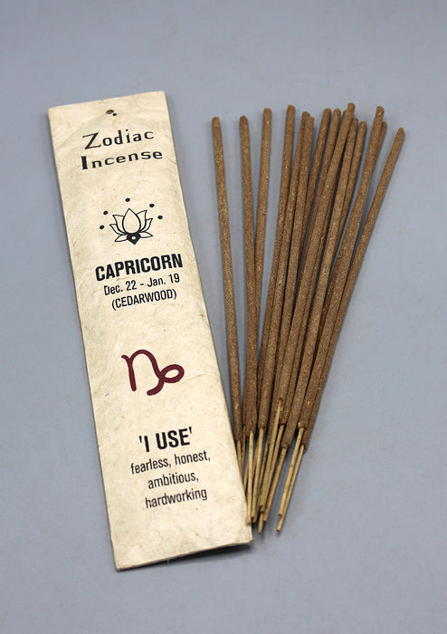 Cedarwood Capricorn Zodiac Incense