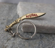 Nepalese Khukri Knife Key Chain-A Souvenir Key Ring - nepacrafts