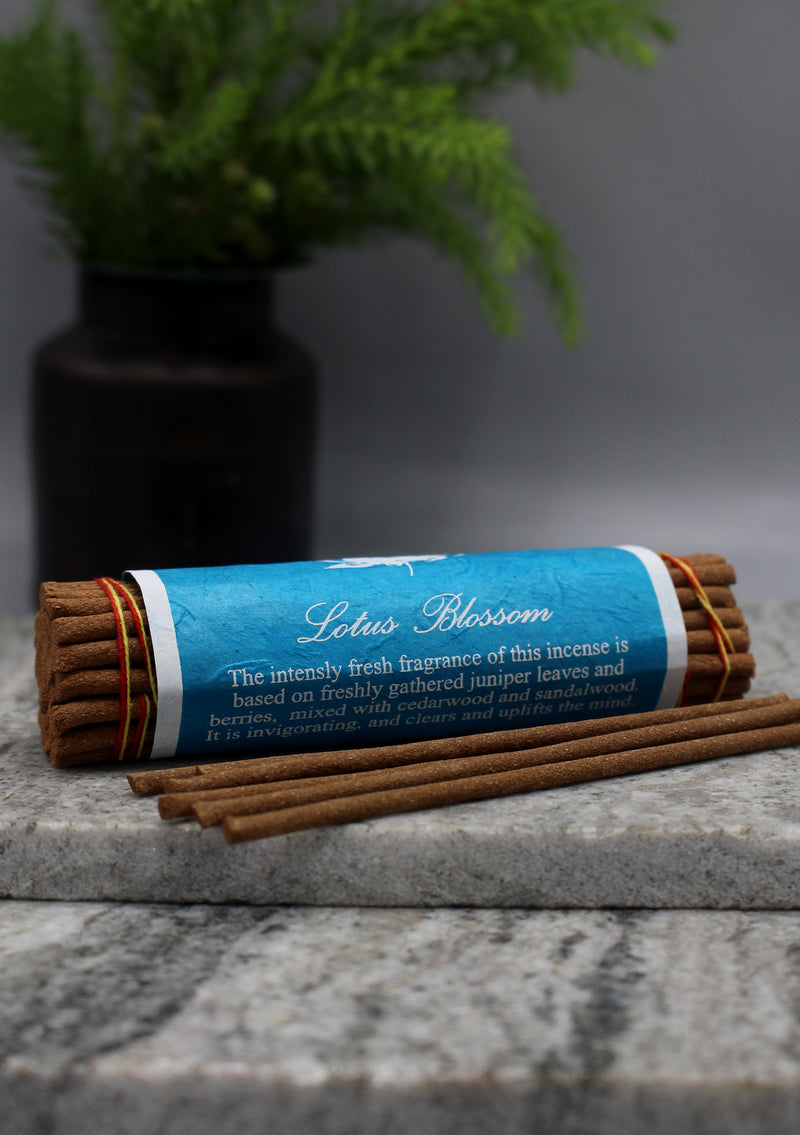 Kopan Nunnery Lotus Blossom Blue  Tibetan Incense