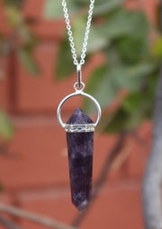 Six Facet Seven Chakra Healing Pendant - nepacrafts