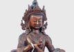 Copper Oxidized Vajrasattva Statue 8 Inch High - nepacrafts