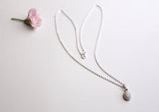 Charming White Moonstone 925 Silver Sterling Pendant - nepacrafts