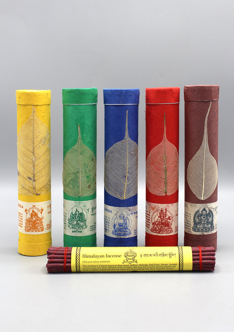 Guru Rinpoche Bodhi Leaf Tibetan Incense