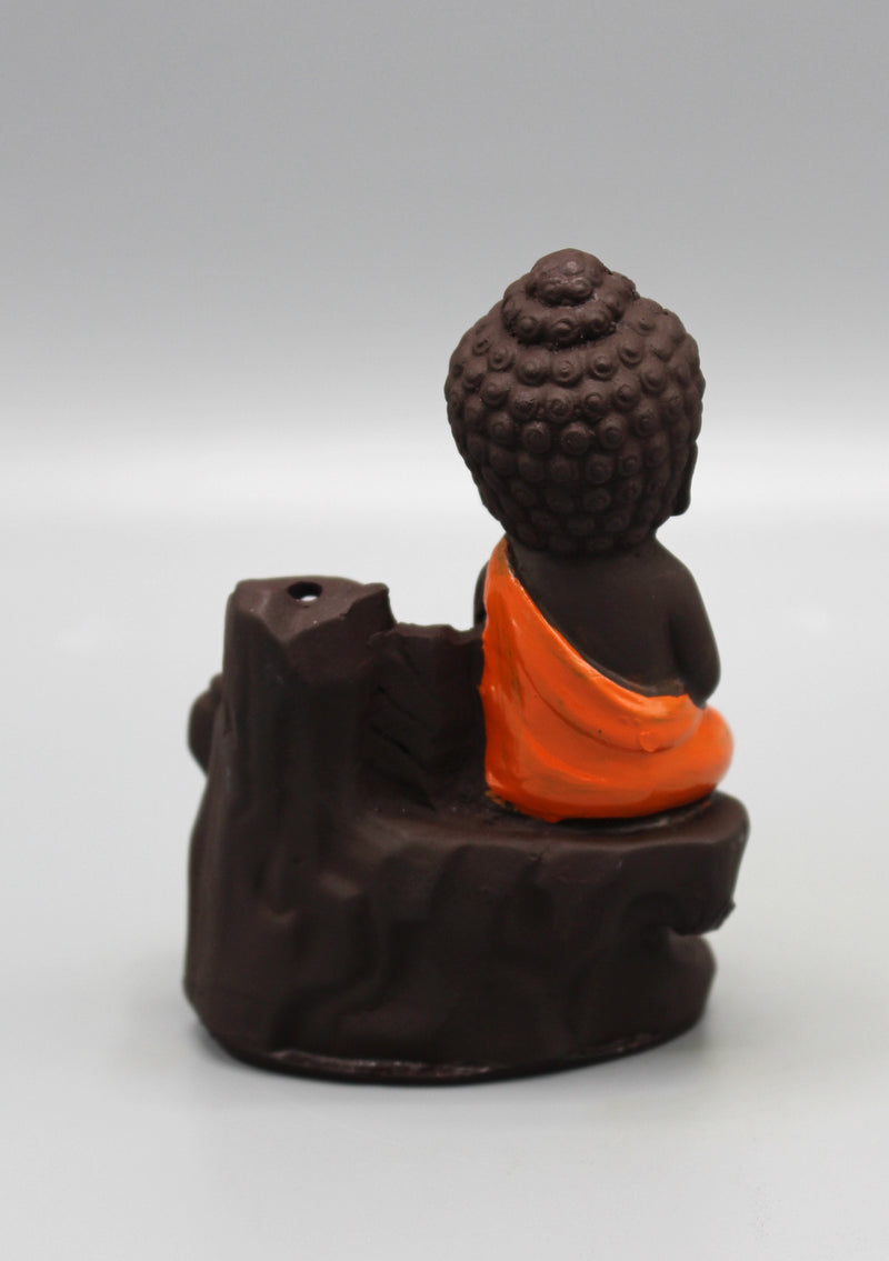 Buddha Waterfall Backflow Incense Burner - nepacrafts