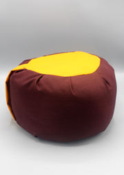 Cotton Round Zafu Meditation and Yoga Cushion - nepacrafts
