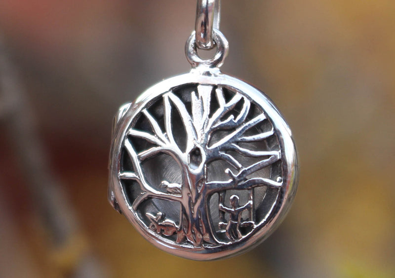 Nature's Love Tree of Life Sterling Silver Pendant Box - nepacrafts
