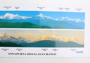 A Panoramic View of The Annapurna Himalayan Range - nepacrafts