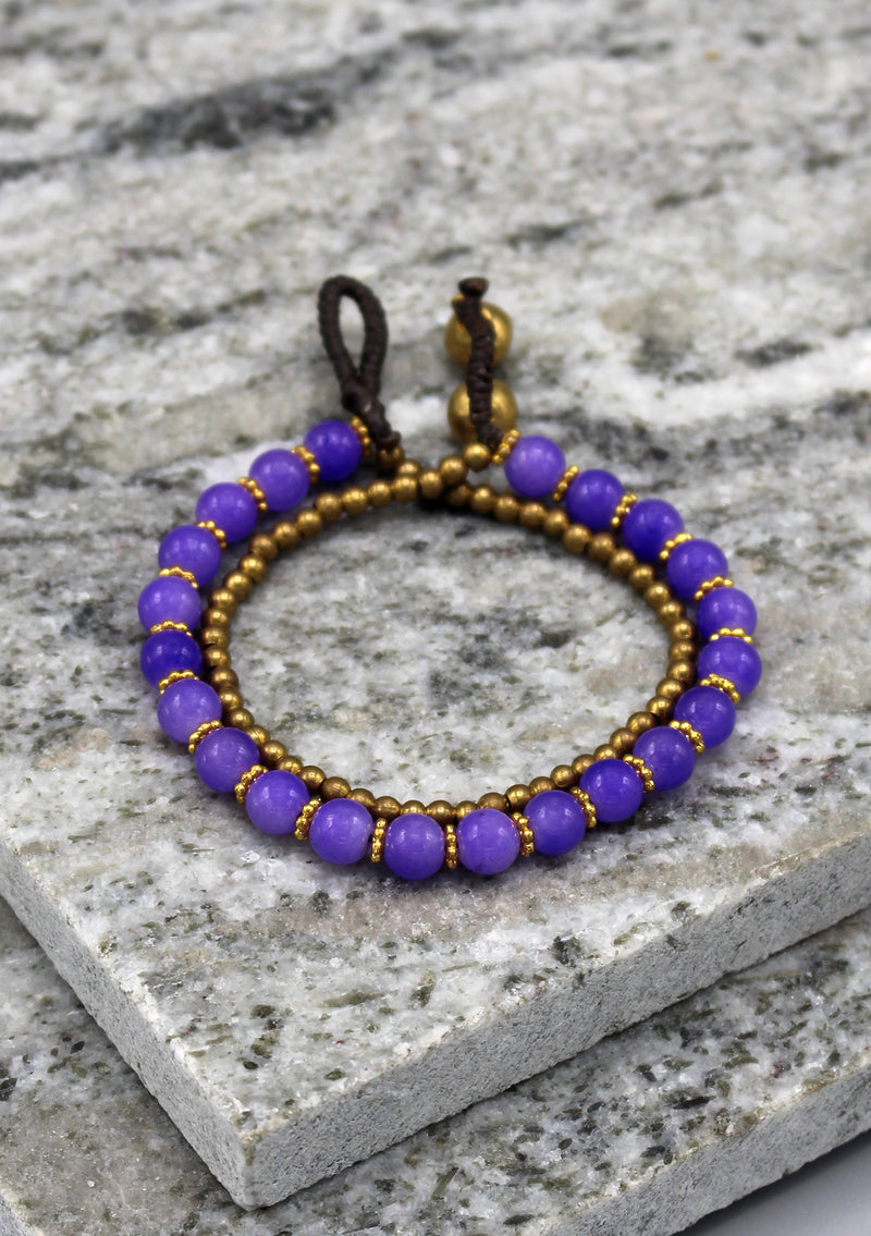 Elegant Glass Beads Small Anklet - nepacrafts