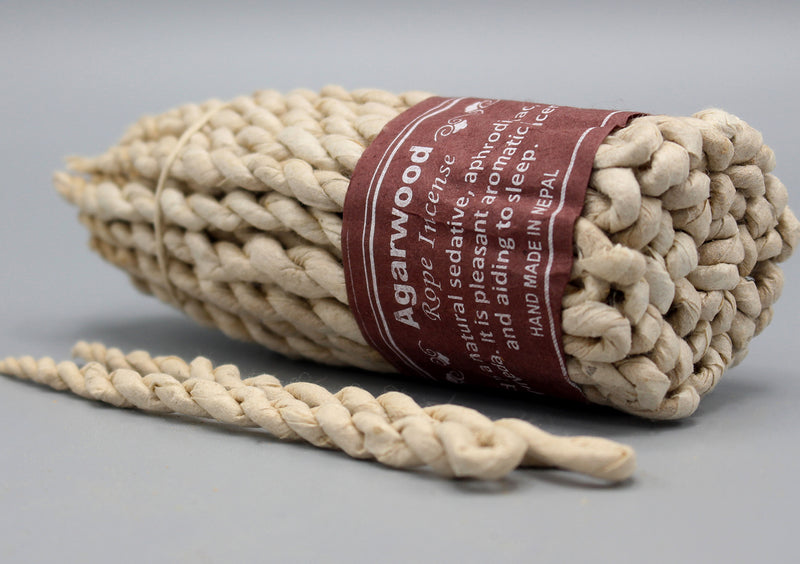 Agarwood Rope Incense - nepacrafts