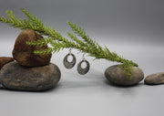 Moon Filigree Sterling Silver Earrings - nepacrafts