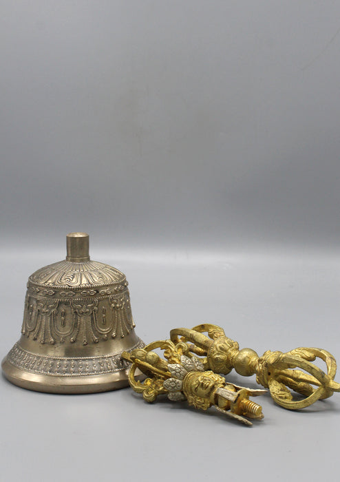 Tibetan Meditation Bell and Dorjee Set