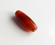39mm Tibetan Red Agate Dzi Bead - nepacrafts