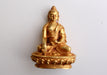 Gold Plated Mini Shakyamuni Buddha Statue - nepacrafts