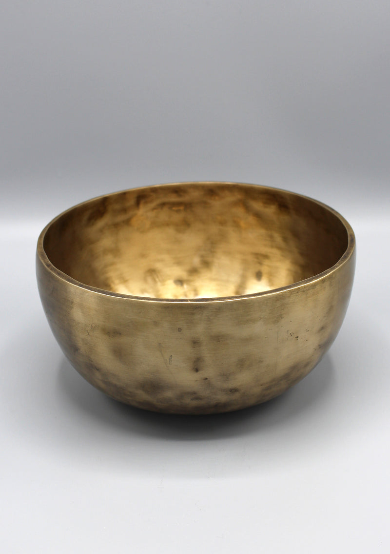 Hindu Om Mandala Etching Gulpa Tibetan Singing Bowl - nepacrafts