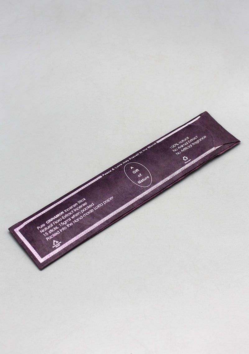 Cinnamon Flora Incense Sticks Set of 10