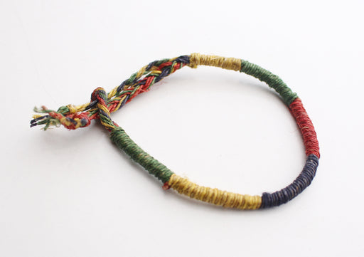 Handmade Trendy and Colorful Hemp Rope Bracelet - nepacrafts