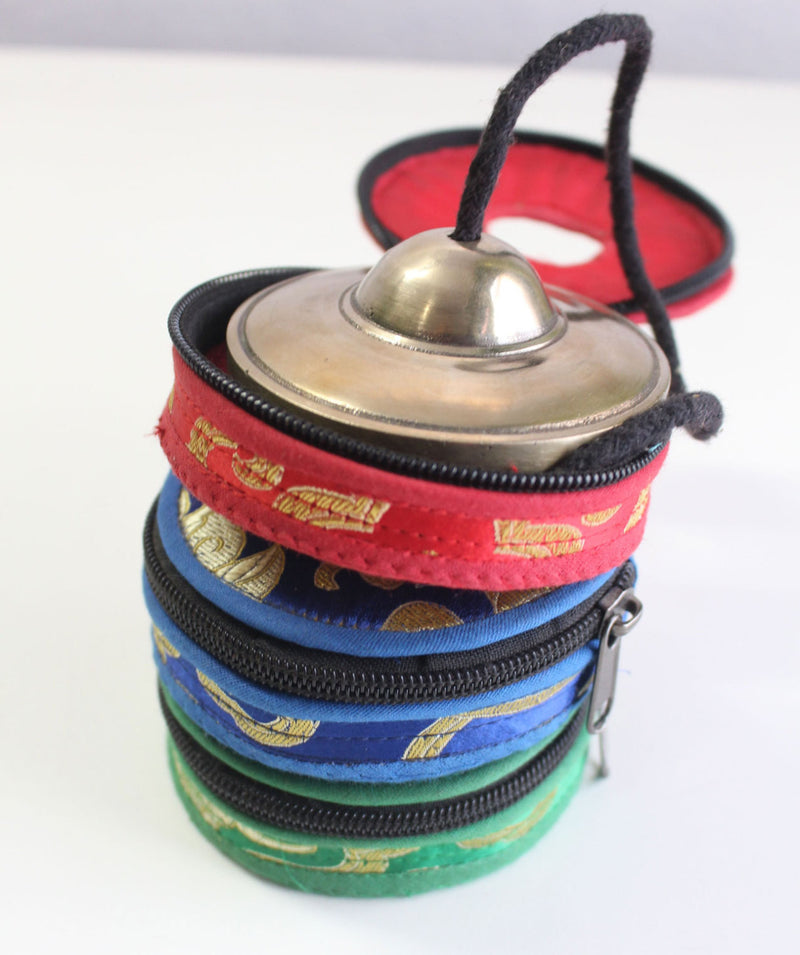Plain Meditation Tingsha Cymbal With Gift Pack - nepacrafts