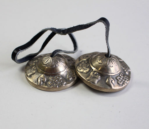 Lucky Symbols Musical Tingsha or Cymbals - nepacrafts