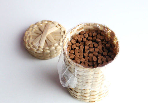 Healing Tibetan Incense Sticks in a Bamboo Gift Pack - nepacrafts