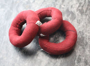 Maroon Blazer Ring Cushion for Singing Bowls - nepacrafts