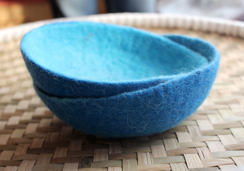 Large Felt Bowls, Felt Decorative Bowls - nepacrafts