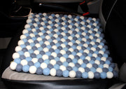 Felt Balls Square Car seat Mat - nepacrafts