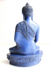 Shakyamuni Buddha Large Resin Statue 9" - nepacrafts