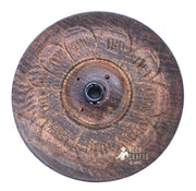 Handcarved Flat Lotus Wooden Incense Burner - nepacrafts