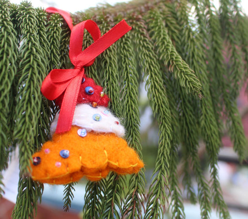 Multicolor Ornament With Beads - nepacrafts