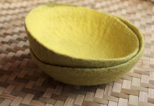 Large Felt Bowls, Felt Decorative Bowls - nepacrafts