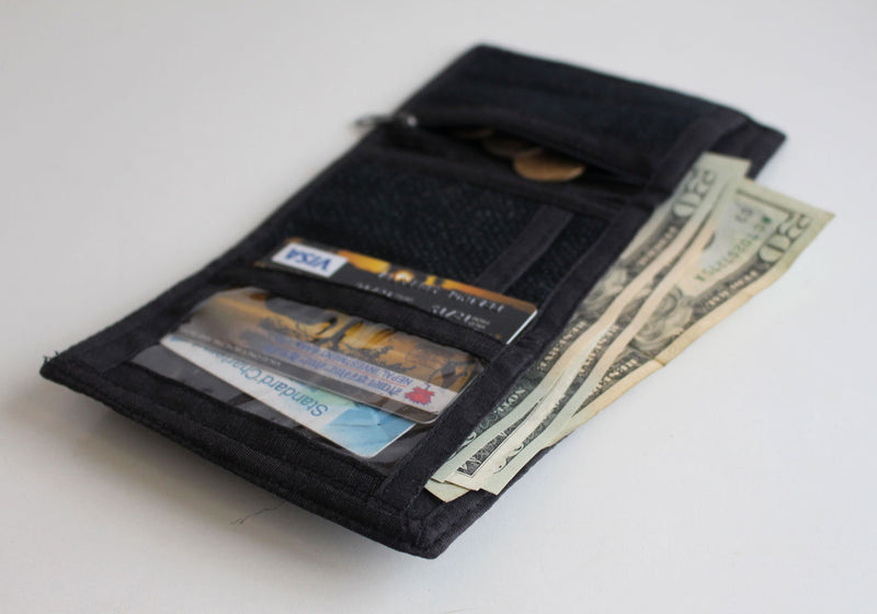 Tri Fold Hemp Wallets - nepacrafts