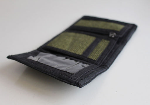 Tri Fold Hemp Wallets - nepacrafts