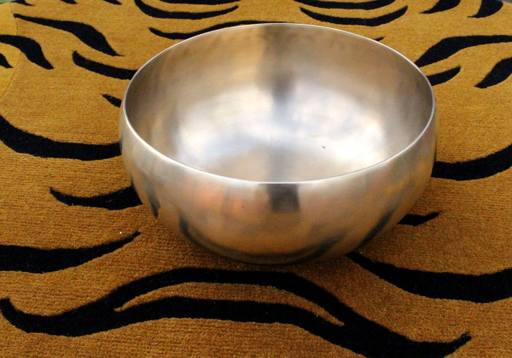 High Quality Metal Tibetan Healing Therapy Bowl with Mallet and Pillow - nepacrafts